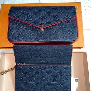 Felicie Pochette. Brand New. Never worn with box and dust bag.